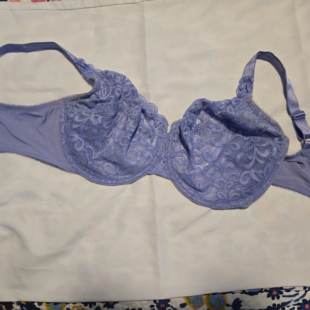 Wacoal Lace Underwire Bra in Light Purple